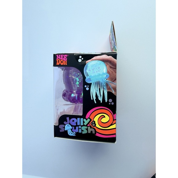 Nee Doh Jelly Squish Super Solid Squish Purple. Same Day Ship - Picture 2 of 5